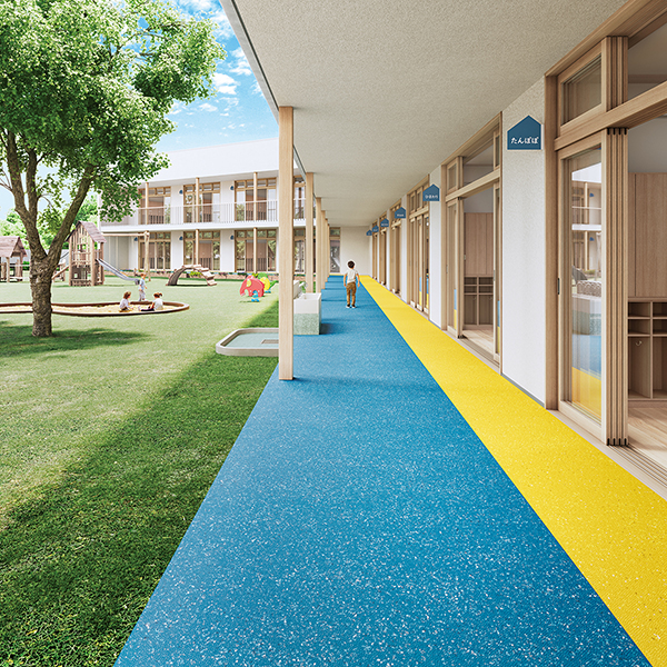 ぴよりページ NS579 | NS遮熱ガーデント | フロア総合カタログ | 東リ 住まいと