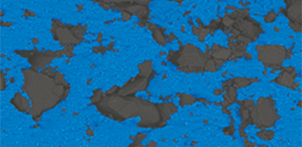 床材断面拡大図（×200 倍）床材断面拡大図一般ビニル床シート